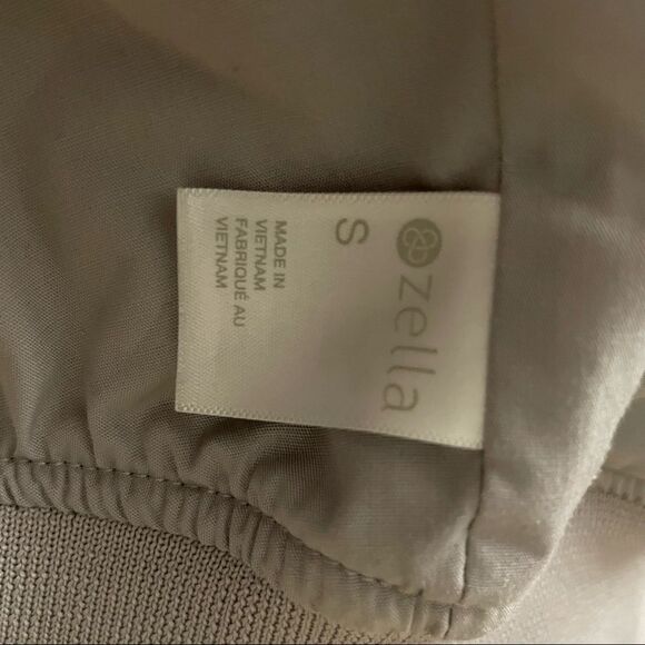 Zella Bomber Style Jacket - Size Small - light lilac color - Picture 6 of 6